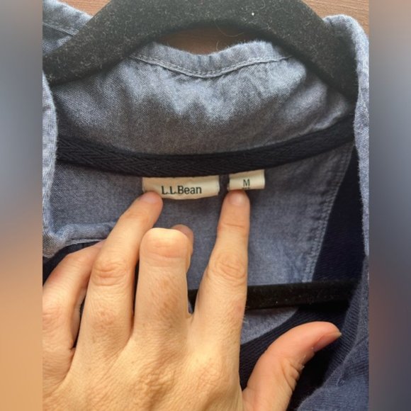 L.L. Bean Soft Cotton Rugby Stripe Shirt - Picture 3 of 7